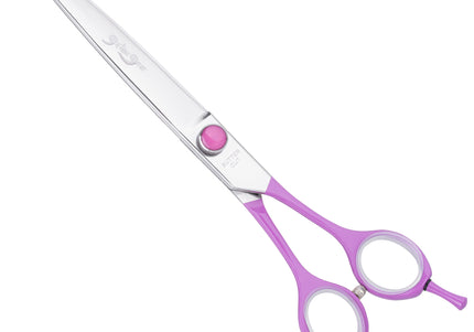 Geib Gator Gear Straight Scissors 7 Inch – Lightweight Micro-Beveled Grooming Shears, Precision Cut