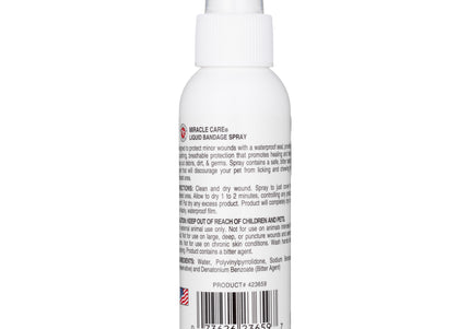 Miracle Care Liquid Bandage 118ml – Protective Fast-Drying Spray, Flexible Waterproof Seal