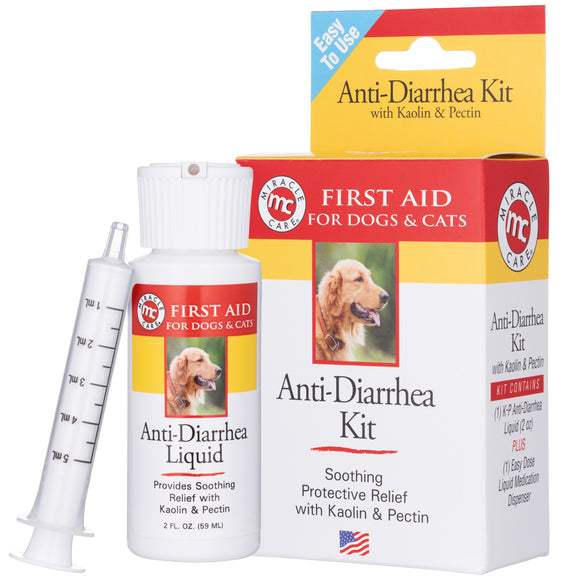 Miracle Care Anti-Diarrhea Kit 59ml – Liquid Formula with Measuring Cup, Fast-Acting Relief