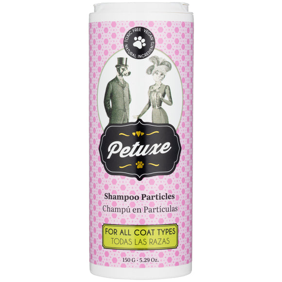 Petuxe Shampoo Particles 150g – Powdered Cleanser, Gentle Formula, Suitable for All Coat Types