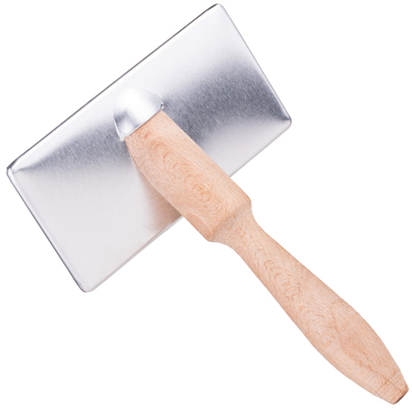 Lawrence Slicker Brush – Small Hard Wire Grooming Brush, Durable and Effective Detangling