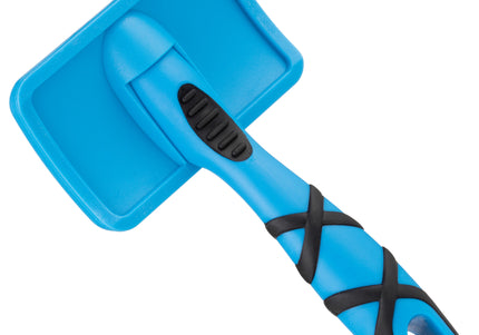 Groom Professional Ball Pin Slicker Brush Small – Gentle Detangling Tool with Rounded Pins