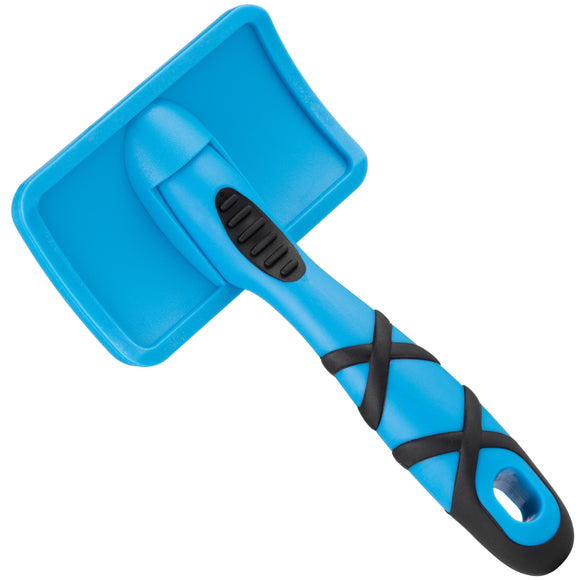 Groom Professional Ball Pin Slicker Brush Small – Gentle Detangling Tool with Rounded Pins