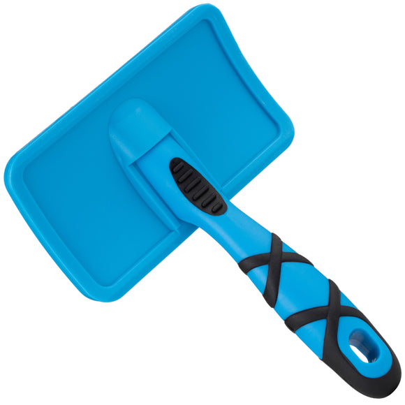 Groom Professional Firm Slicker Brush Medium – Durable Pin Design, Tangle Removal Efficiency