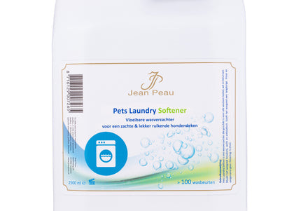 Jean Peau Laundry Softener – Concentrated Fabric Softener, 2.5L, Gentle Scent, Large Capacity
