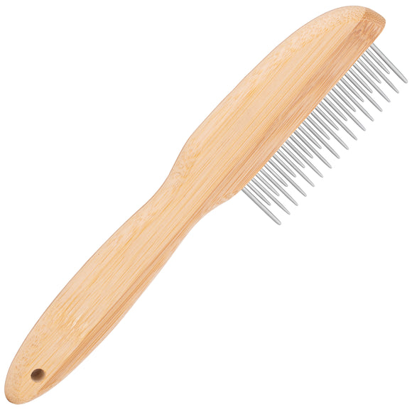 Groomer.dk Rotating Pins Detangling Comb – Dual-Length Pins, Smooth Tangle Removal