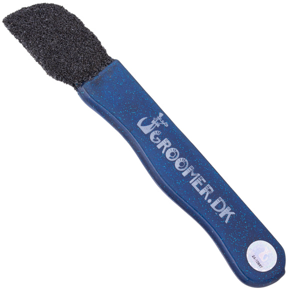 Groomer.dk Diamond Edition Stripping Stone Mini Shorty – Compact Rough-Coated Blade Trimmer, Precision Finish