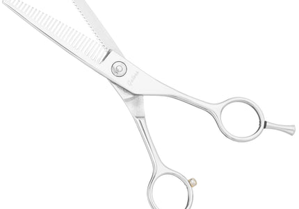 Geib Gator Double Thinning Shears 6.5" – Japanese Stainless Steel, 30 Teeth, Precision Blending