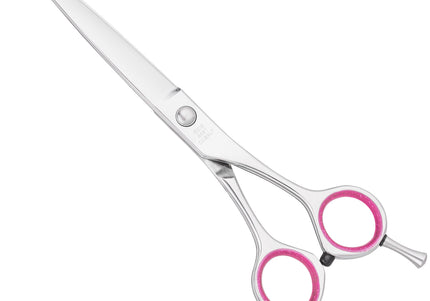 Geib Entree Ball Tip Curved Grooming Scissors 6.5" – Japanese Steel, Safe Design