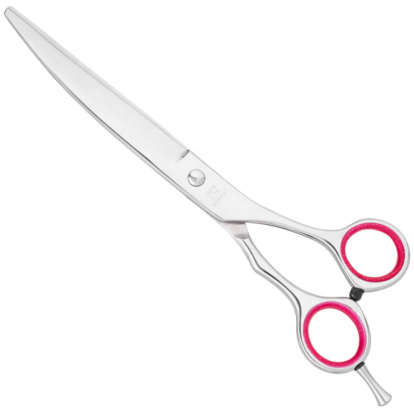 Geib Entree Curved Grooming Scissors – 8.5" Japanese Steel, High-Quality Precision Tool