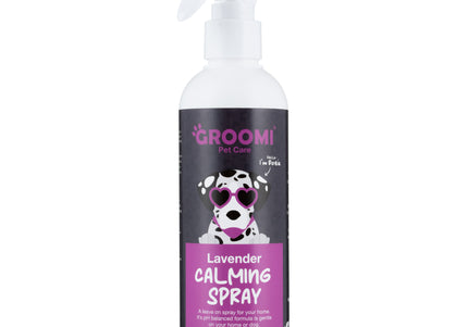Groomi Calming Spray 250ml – Lavender Coat Conditioner with Soothing Aromatherapy Formula