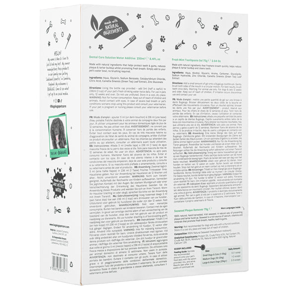 Bugalugs Dental Starter Kit – Complete Oral Hygiene Set with Toothbrush and Toothpaste