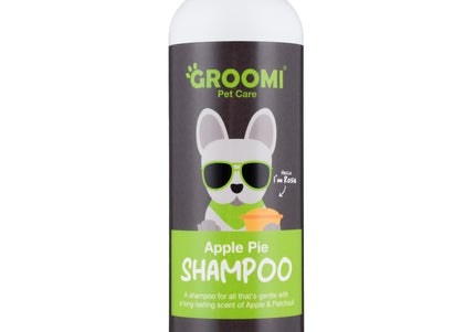 Groomi Apple Pie Shampoo 500ml – Gentle Cleansing Formula with Apple and Patchouli Scent