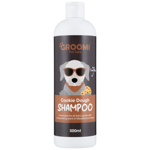 Groomi Cookie Dough Shampoo 500ml – Gentle Cleanser with Honey and Nut Cookie Scent