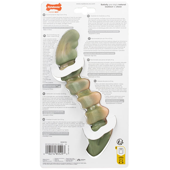 Nylabone Power Chew Gator Tail Alternative – Hard Alligator Tail Chew, Chicken Scented, Durable Design
