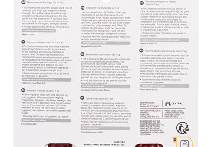 Nylabone Power Chew Basted Blast Bone XS – Hard Dual-Flavor Bacon and Steak Chew Set, 2 Pack