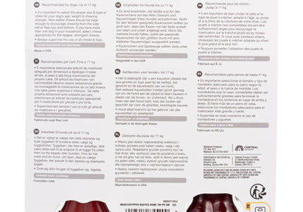 Nylabone Power Chew Basted Blast Bone XS – Hard Dual-Flavor Bacon and Steak Chew Set, 2 Pack