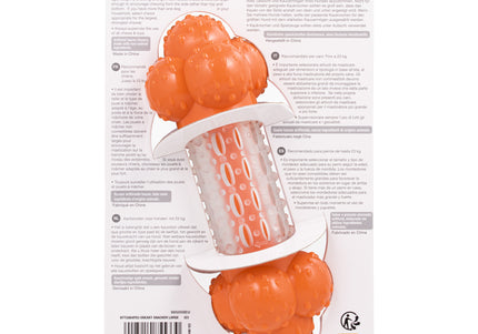 Nylabone Strong Chew Sneaky Snacker – Large Bacon-Scented Treat Holder, Durable Dog Chew Toy