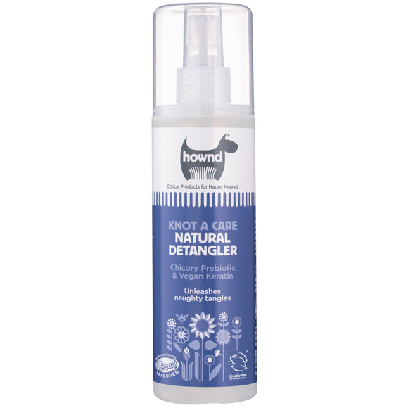 Hownd Knot A Care Natural Detangler Spray 250ml – Plant-Based Formula, Eases Combing