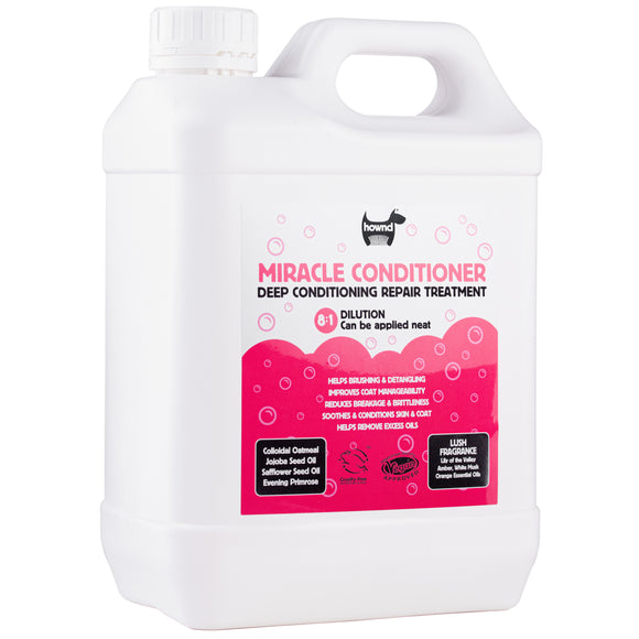 Hownd Miracle Conditioner 2.5L – Intensive Regeneration Concentrate, 1:8 Dilution, Multi-Species Formula