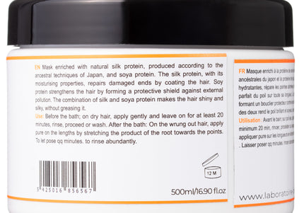 Diamex Pure Smoothing & Protective Mask 500ml – Intensive Silk Protein Formula for Shiny, Manageable Coats