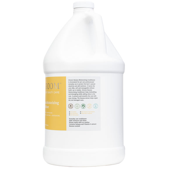 iGroom Banana Conditioner – Moisturizing Formula, Eases Undercoat Removal, 3.8L