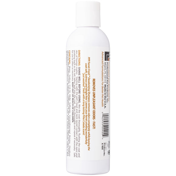 PPP Ferret Fresh Shampoo 237ml – Odor-Removing Gentle Formula with Fresh Scent