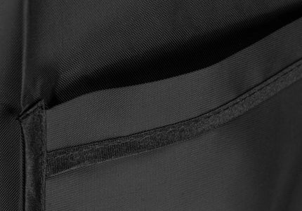 Blovi Grooming Apron Black – Waterproof Apron with Pocket and Black Piping, Durable Design