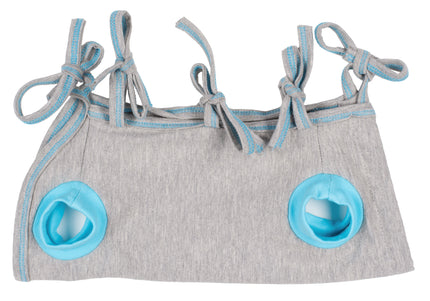 Biglo Recovery Suit Grey – Soft Post-Surgery Protective Garment, 20cm Length