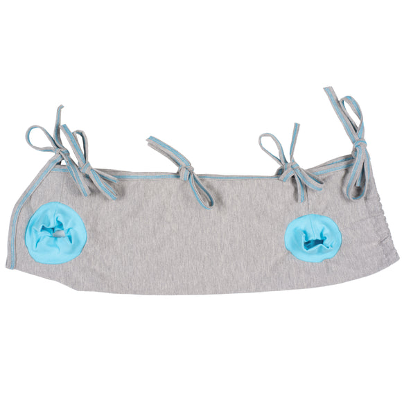 Biglo Recovery Suit Grey – Soft Breathable Post-Surgery Garment, 40cm, Comfortable Fit