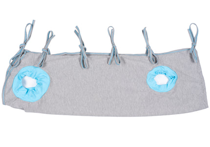 Biglo Recovery Suit Grey – Comfortable Post-Operative Garment, Breathable Fabric, 60cm Length