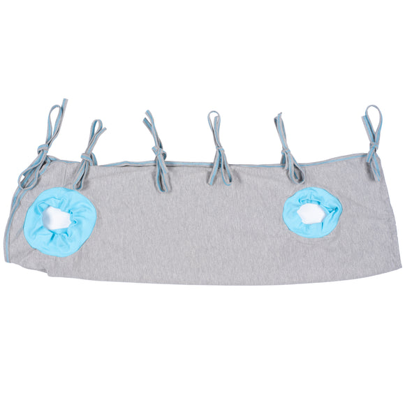 Biglo Recovery Suit Grey – Comfortable Post-Operative Garment, Breathable Fabric, 60cm Length