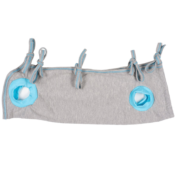 Biglo Recovery Suit Grey – Soft Breathable Post-Operative Garment, 35cm, Comfortable Fit