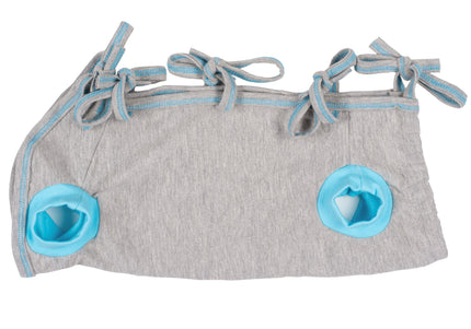 Biglo Recovery Suit Grey – Soft Post-Surgery Protective Garment, 25cm, Breathable Fabric