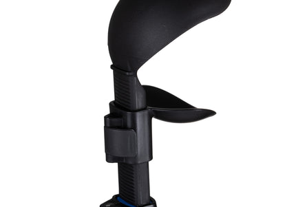 Kiwi Walker Telescopic Ball Launcher – Adjustable Length, Fits Multiple Ball Sizes, Blue