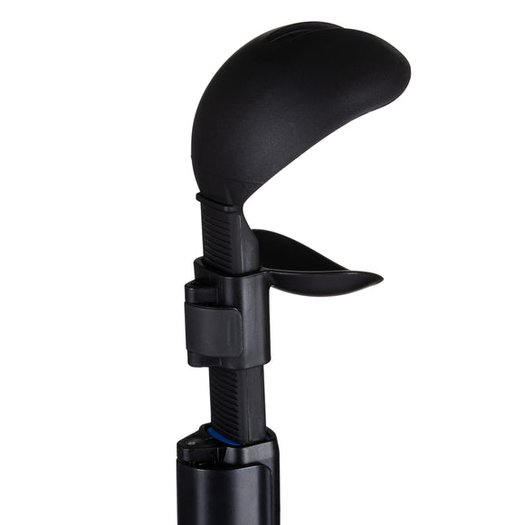 Kiwi Walker Telescopic Ball Launcher – Adjustable Length, Fits Multiple Ball Sizes, Blue