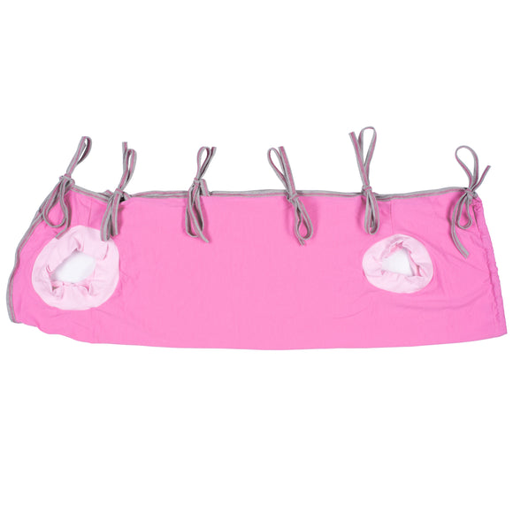 Biglo Recovery Suit Pink – Soft Post-Surgery Garment, Breathable Fabric, 65cm Length