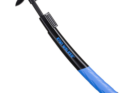 Kiwi Walker Telescopic Ball Launcher – Adjustable Length, Fits Multiple Ball Sizes, Blue