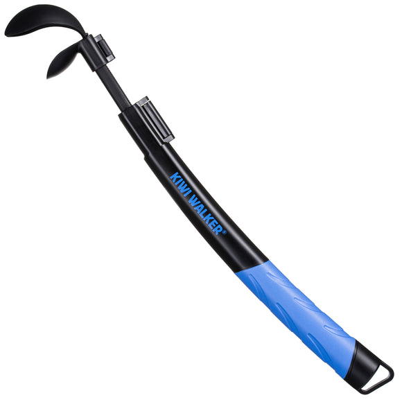 Kiwi Walker Telescopic Ball Launcher – Adjustable Length, Fits Multiple Ball Sizes, Blue