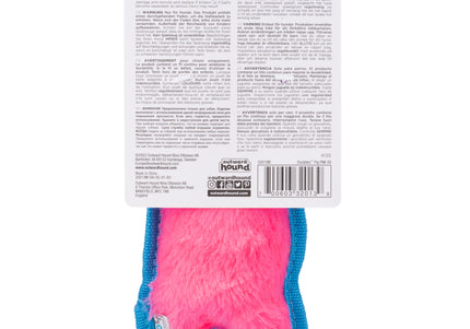 Outward Hound Durablez Pig Squeaky Toy – 16cm Unfilled Pink Plush, Durable Playtime