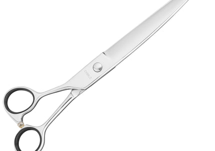 Geib Gator Lefty Convex Scissors 8.5" – Japanese Stainless Steel, Micro-Sanded, Straight, Left-Handed