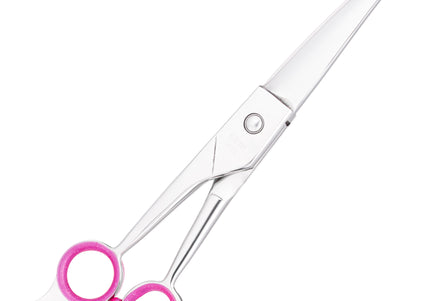 Geib Gator Left Curved Scissors – 10" Japanese Stainless Steel, Left-Handed, Precision Grooming Tool