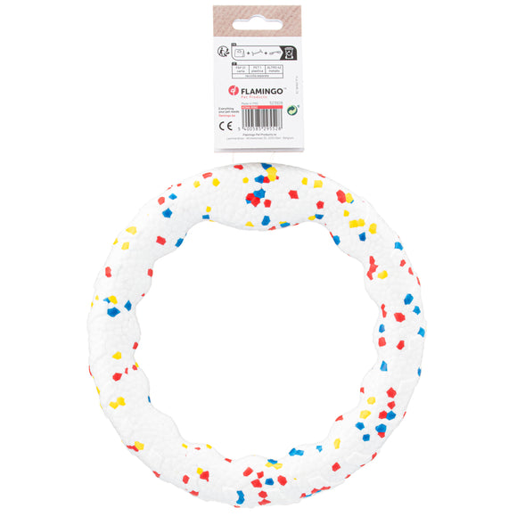 Flamingo Kona E-TPU Foam Ring 23cm – Lightweight Floating Toy, Durable White Design