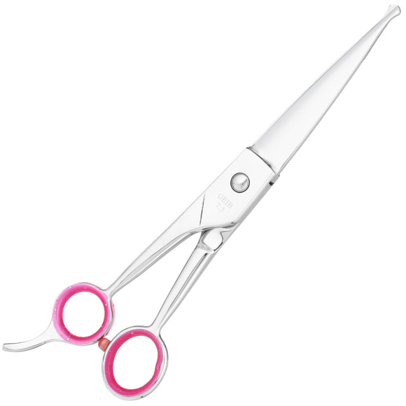 Geib Gator Left Straight Safety Scissors – Left-Handed Stainless Steel, 7.5 Inch, Professional Quality
