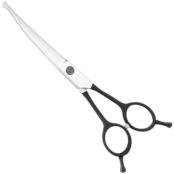 Geib Gator Trim 'n' Cut Safety Curved Scissors 5.5in – Lightweight, Sharp Blade with Teflon Handle