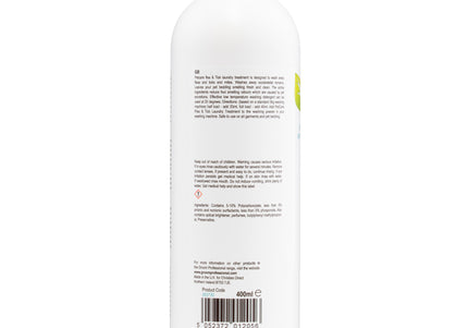 Groom Professional Flea & Tick Laundry Treatment 400ml – Powerful Laundry Liquid Eliminates Parasites