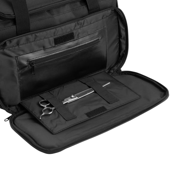 Joyzze Multi Functional Grooming Tool Bag – Spacious Black Organizer, 36x23x23cm