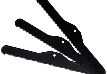 Groomi Spare Combs Set – Replacement Blades, 3 Pack, Durable Black Metal Design
