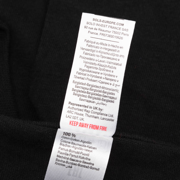 Julius-K9 T-Shirt Unit Black – Cotton Trainer’s Tee, Comfortable Medium Size