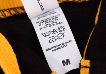 Julius-K9 Full-Zip Hoodie Black and Gold – Comfortable Trainer’s Jacket, Large Size